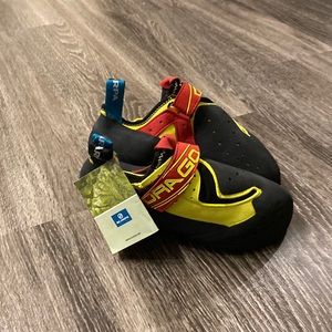 Scarpa climbing shoes